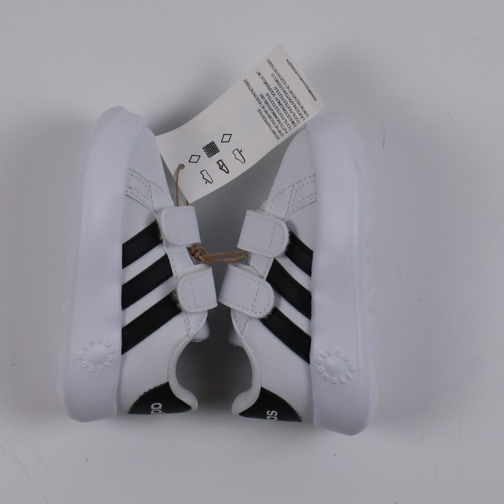 Adidas Sneakers Grand Court 2.0 CF I White Black 5K NWT - Picture 5 of 7